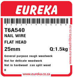 T6A540 - Wire Nail -T6A540_Label_T